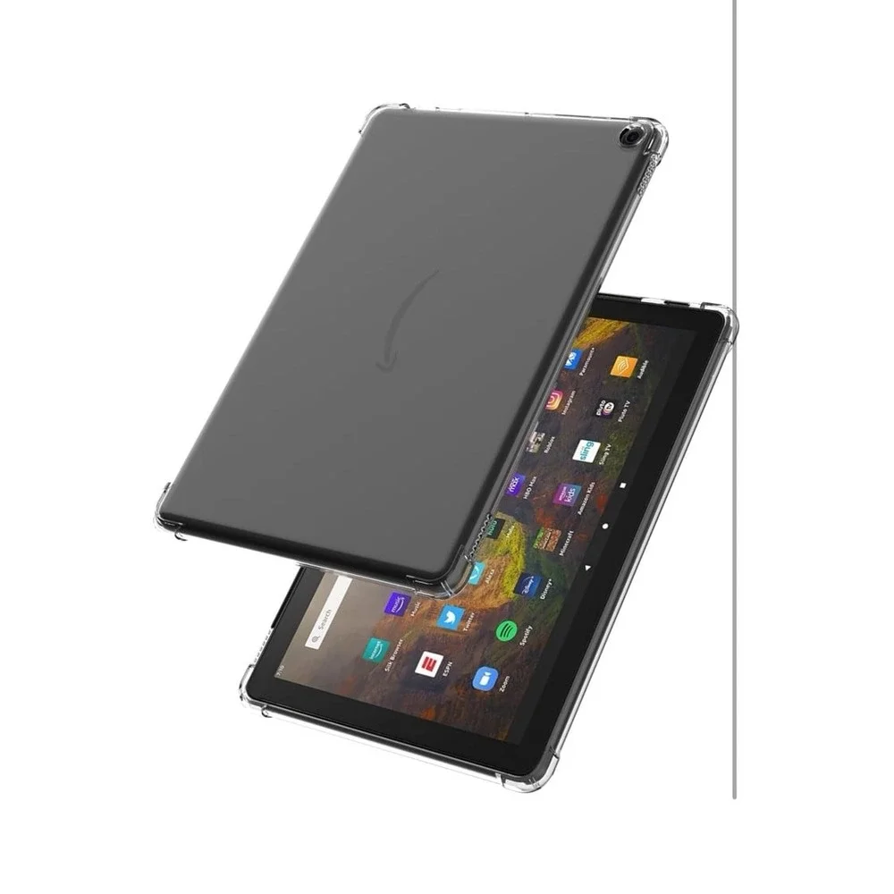 NWOT Fire HD10 2023 Tablet Case, Scratch-Resistant Back, Non-Yellowing, Crystal